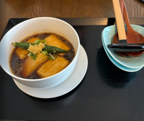 FRIED TOFU (Agedashi) 揚げだし豆腐