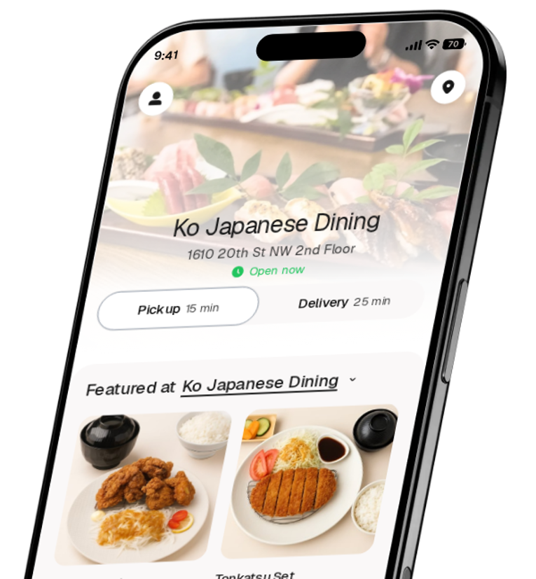 Ko Japanese Dining app preview