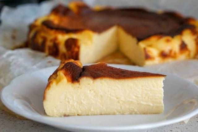 Basque Burnt Cheesecake.